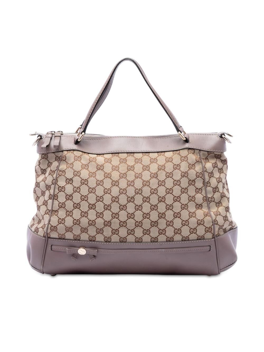 Gucci Gg Canvas Mayfair Satchel Pre- #361190G53B
